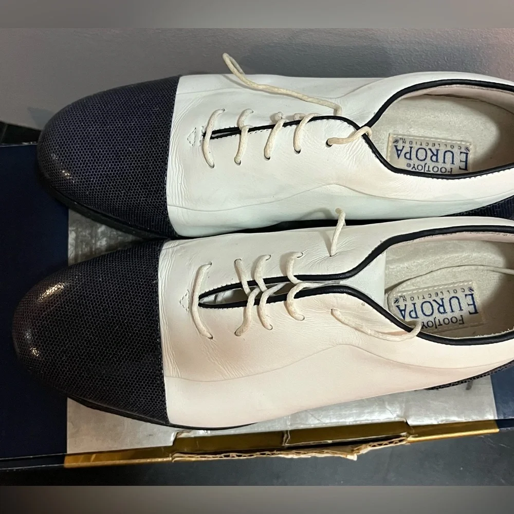 FootJoy Europa Blue & White Women’s Golf Shoes